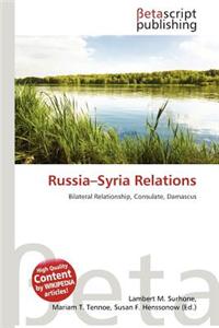 Russia-Syria Relations