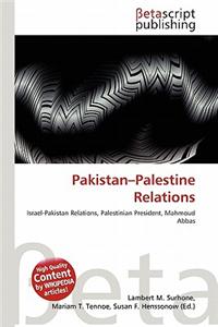 Pakistan-Palestine Relations