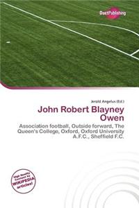 John Robert Blayney Owen