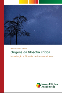 Origens da filosofia crítica