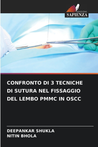 Confronto Di 3 Tecniche Di Sutura Nel Fissaggio del Lembo Pmmc in Oscc