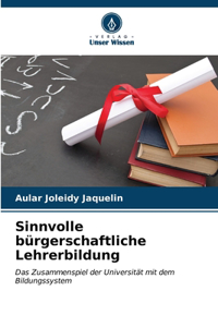 Sinnvolle bürgerschaftliche Lehrerbildung