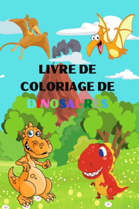 Livre de coloriage des dinosaures