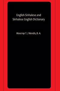 English Sinhalese and Sinhalese English Dictionary