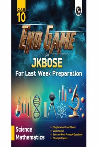 PW End Game For JKBOSE Class 10 Mathematics and Science | Last Week Preparation For 2025 Exams | Chapterwise Cheat Sheet, Selected Most Probable Questions, Mock Tests