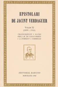 Epistolari de Jacint Verdaguer, XI: (1899-1902)