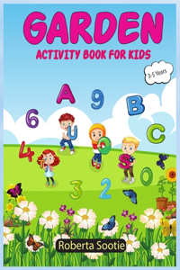 Garden Activity Book for Kids 3-5 years