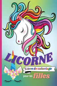 LICORNE livre de coloriage pour les filles
