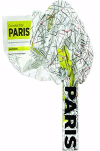 Paris Crumpled City Map