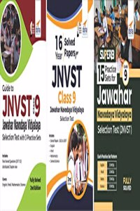 Study Package For Class 9 Jawahar Navodaya Vidyalaya Selection Test (Jnvst) - Guide + Solved Papers + Practice Sets - 2Nd Edition