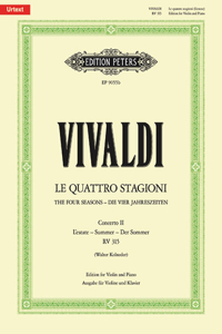 Violin Concerto in G minor Op. 8 No. 2 Summer (Edition for Violin and Piano)