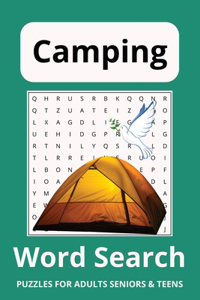 Camping Word Search Puzzle Book