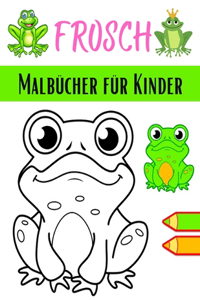 Frosch Malbücher für Kinder