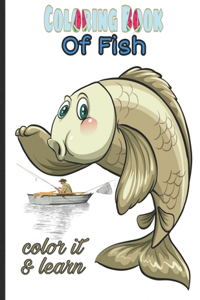 Coloring Book Of Fish