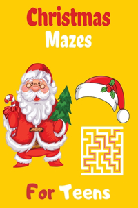 Christmas Mazes For Teens