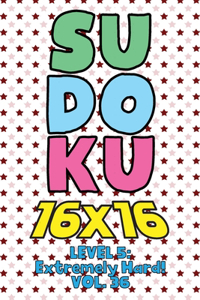 Sudoku 16 x 16 Level 5