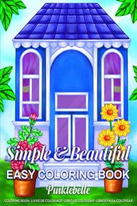 Simple and Beautiful Easy Coloring Book