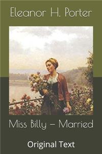 Miss Billy - Married