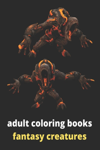 adult coloring books fantasy creatures