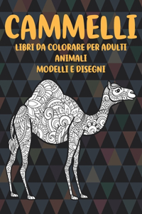 Libri da colorare per adulti - Modelli e disegni - Animali - cammelli