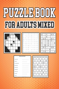 Puzzle Book for Adults Mixed
