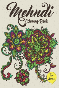 Mehndi Coloring Book