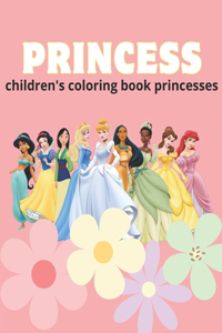 children's coloring book princesses