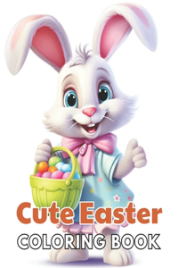 Cute Easter Coloring Book for Kids