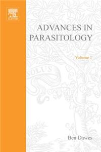 Advances in Parasitology Volume 1 APL