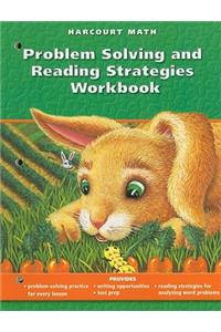 Harcourt School Publishers Math: Problem Solving/Reading Strategies Workbook Grade 1