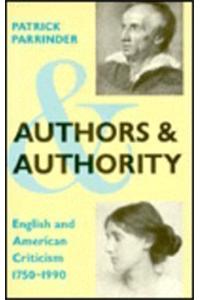 Authors and Authority