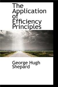 The Application of Efficiency Principles