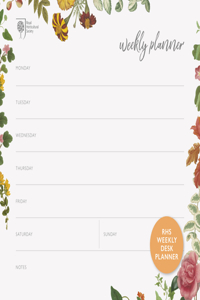 RHS Weekly Desk Planner