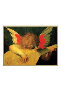 Angel Musician Half Note