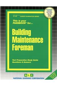 Building Maintenance Foreman
