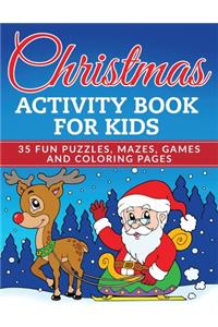 Christmas Activity Book for Kids
