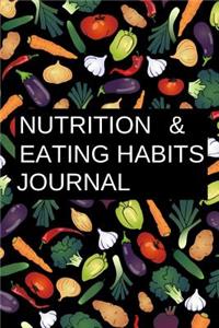 Nutrition & Eating Habits Journal Health Tracking & Diet Logbook Log Calories, Food, Physical Activity, Weight Goals, Fitness Diary