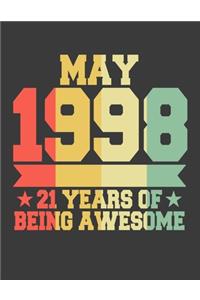 May 1998, 21 Years Of Being Awesome