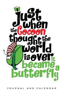 Just When the Cocoon Thought the World Is Over It Became a Butterfly