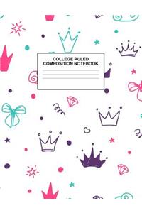 College Ruled Composition Notebook