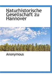 Naturhistorische Gesellschaft Zu Hannover