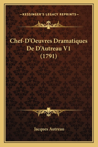 Chef-D'Oeuvres Dramatiques De D'Autreau V1 (1791)
