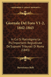 Giornale Del Foro V1-2, 1842-1843