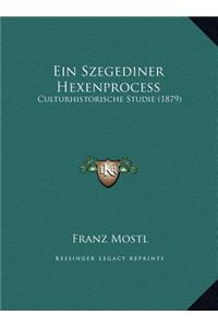 Ein Szegediner Hexenprocess