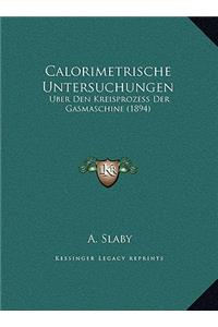 Calorimetrische Untersuchungen