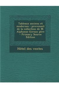 Tableaux Anciens Et Modernes
