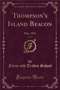 Thompson's Island Beacon, Vol. 28