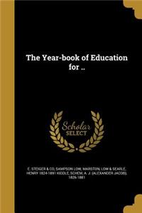 Year-book of Education for ..