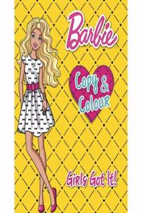 Barbie Copy & Colour Girls Got It