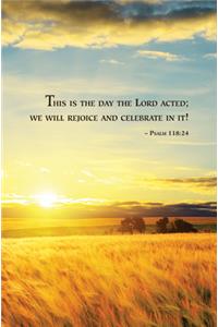 Wheat Field Scripture Series Bulletin (Pkg of 50)